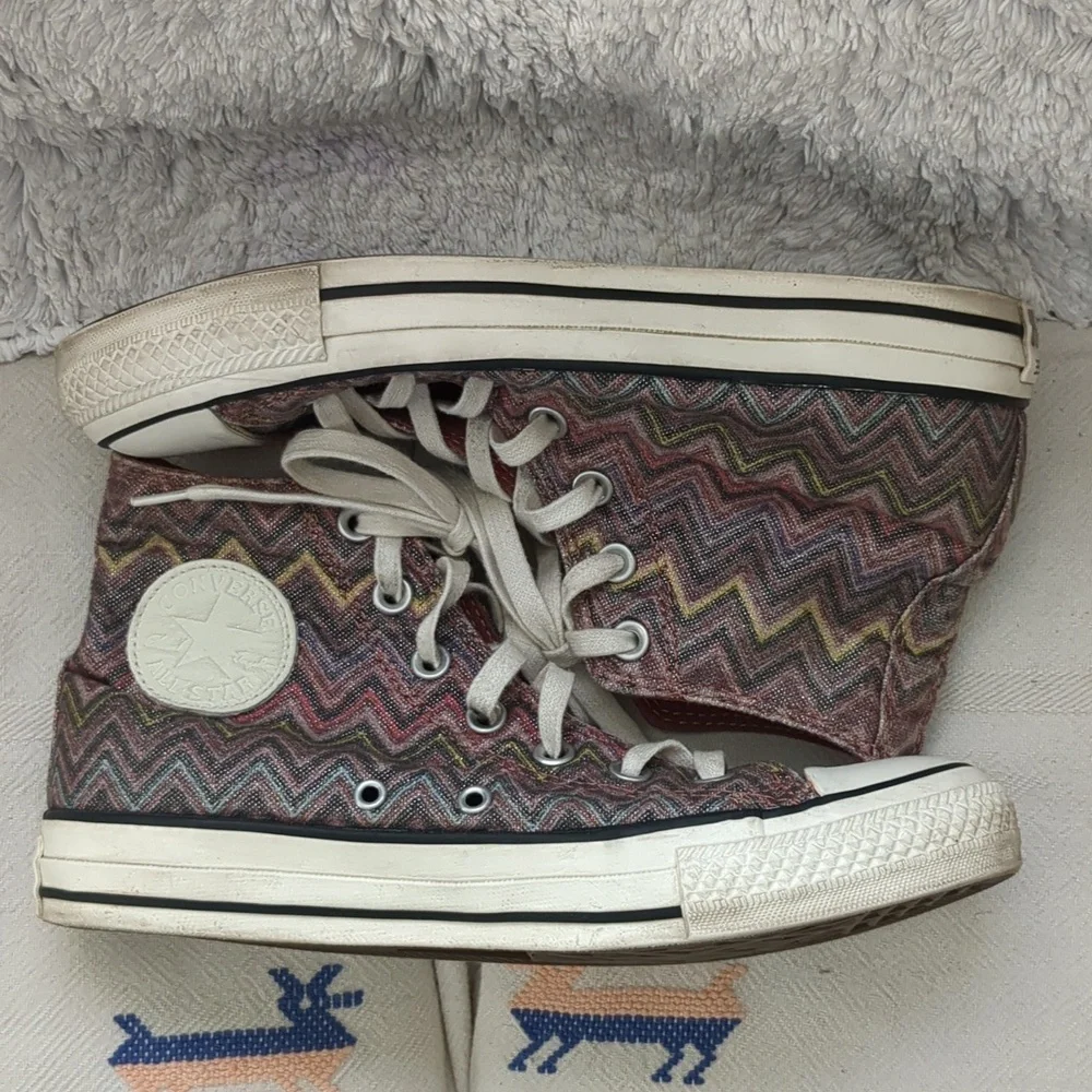 Chuck Taylor Converse x Missoni Hi-top Sneakers, Women's 7.5, Men's 5.5